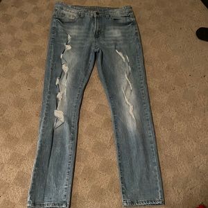 Mens rue 21 skinny supreme flex jeans size 32/30